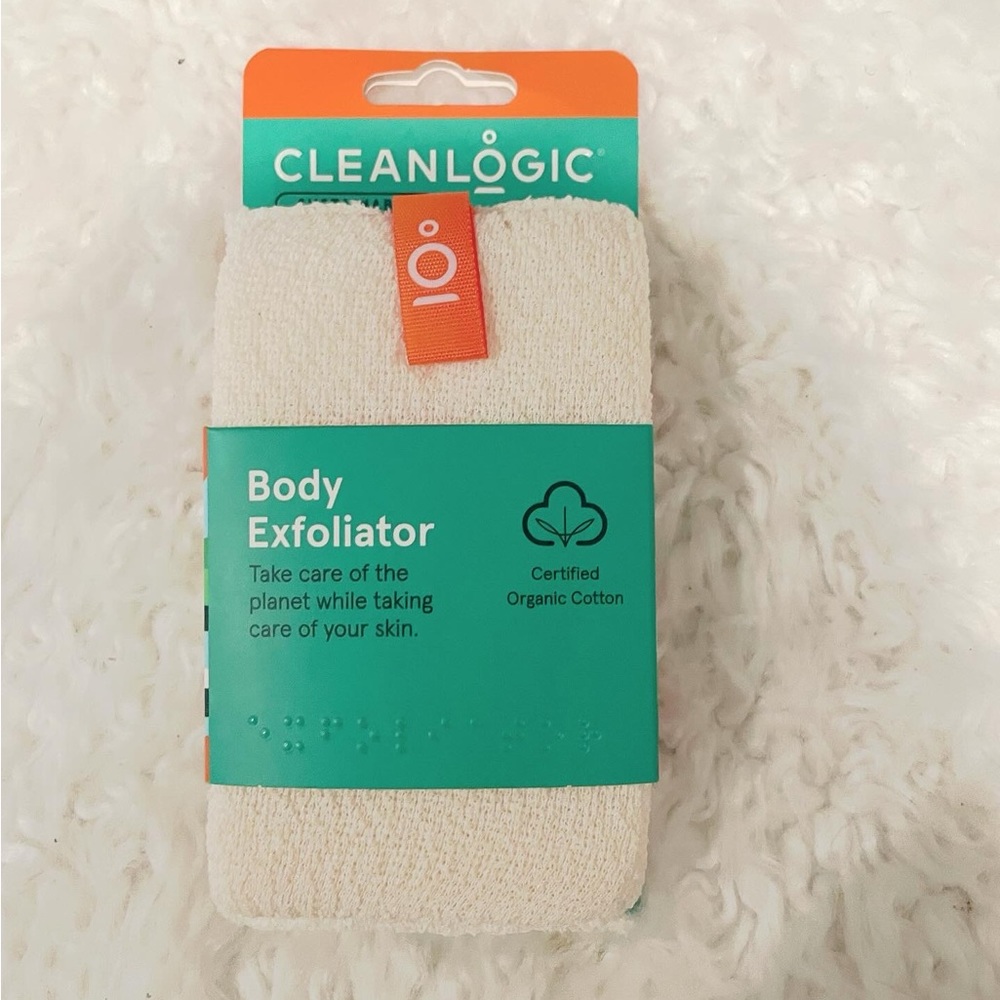 Cleanlogic body exfoliator.